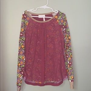 Matilda Jane, Girls long sleeve shirt, Size 10